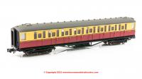 2P-011-057 Dapol Gresley 2nd Class Coach number E12047E in BR Carmine and Cream livery.